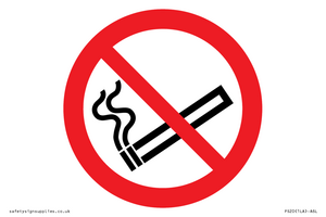 PS20: No smoking symbol