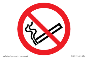 PS20: No smoking symbol
