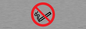 PS20: No smoking symbol