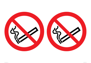 PS20: No smoking symbol