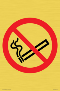 PS20: No smoking symbol