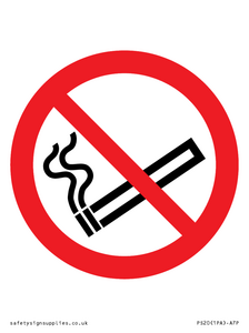 PS20: No smoking symbol