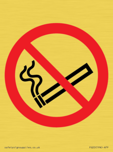 PS20: No smoking symbol