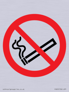 PS20: No smoking symbol