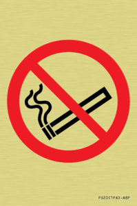 PS20: No smoking symbol