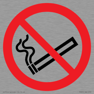 PS20: No smoking symbol