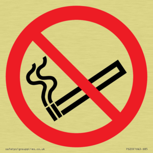 PS20: No smoking symbol