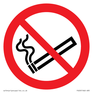 PS20: No smoking symbol