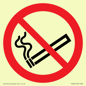 PS20: No smoking symbol
