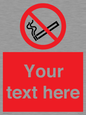PS3007: Custom no smoking sign
