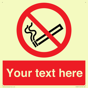 PS3007: Custom no smoking sign