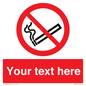 PS3007: Custom no smoking sign