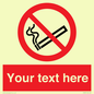 PS3007: Custom no smoking sign