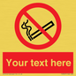 PS3007: Custom no smoking sign