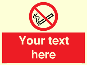 PS5260: Custom No E-cigarettes / Vaping Sign