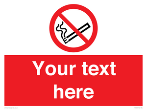 PS5260: Custom No E-cigarettes / Vaping Sign