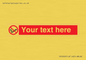 PS5260: Custom No E-cigarettes / Vaping Sign