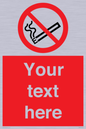 PS5260: Custom No E-cigarettes / Vaping Sign