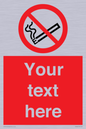 PS5260: Custom No E-cigarettes / Vaping Sign