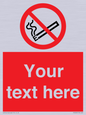 PS5260: Custom No E-cigarettes / Vaping Sign