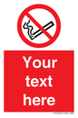 PS5260: Custom No E-cigarettes / Vaping Sign