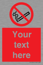 PS5260: Custom No E-cigarettes / Vaping Sign