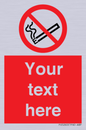 PS5260: Custom No E-cigarettes / Vaping Sign