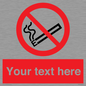 PS5260: Custom No E-cigarettes / Vaping Sign