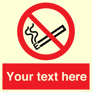 PS5260: Custom No E-cigarettes / Vaping Sign