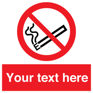 PS5260: Custom No E-cigarettes / Vaping Sign