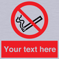 PS5260: Custom No E-cigarettes / Vaping Sign