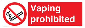 PS5815: Vaping prohibited