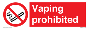 PS5815: Vaping prohibited