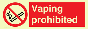 PS5815: Vaping prohibited