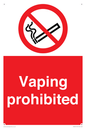 PS5815: Vaping prohibited