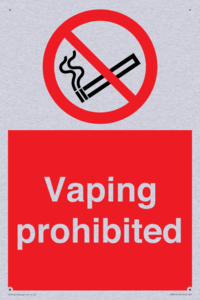 PS5815: Vaping prohibited
