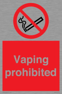PS5815: Vaping prohibited