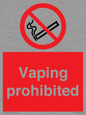 PS5815: Vaping prohibited