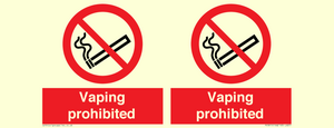 PS5815: Vaping prohibited