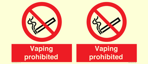 PS5815: Vaping prohibited