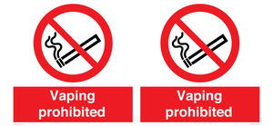 PS5815: Vaping prohibited