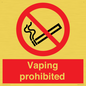 PS5815: Vaping prohibited