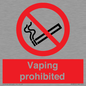 PS5815: Vaping prohibited