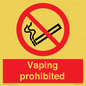 PS5815: Vaping prohibited