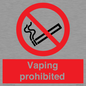 PS5815: Vaping prohibited