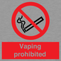 PS5815: Vaping prohibited