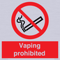 PS5815: Vaping prohibited