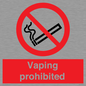 PS5815: Vaping prohibited