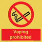 PS5815: Vaping prohibited