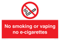 PS5816: No smoking or vaping